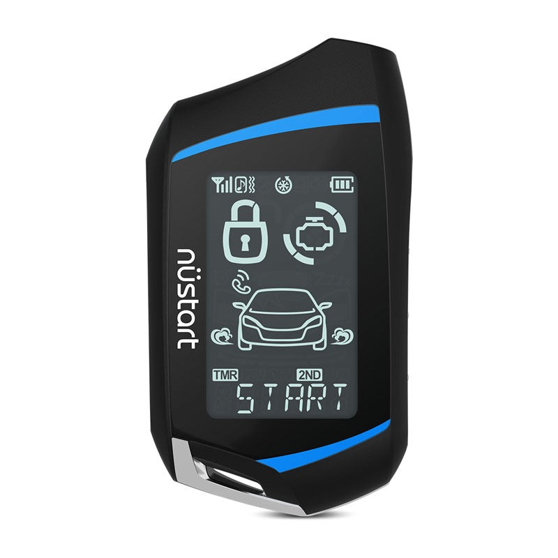 2-Way LCD 4-button long range remote start system