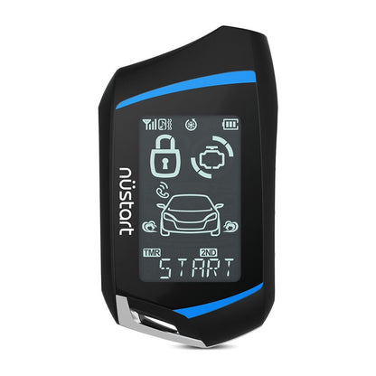 2-Way LCD 4-button long range remote start system