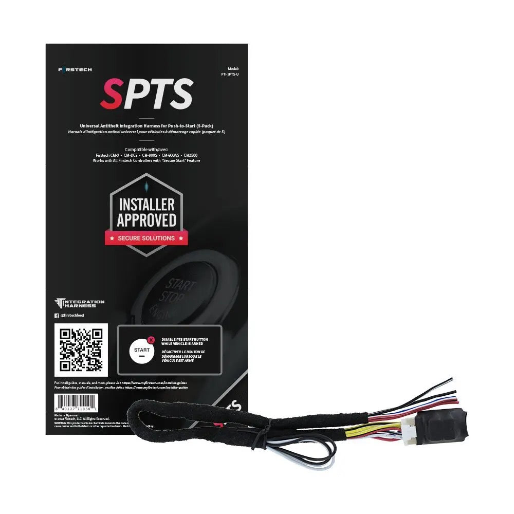 Secure Start - Secure Push To Start -PTS Button & Immobilizer Kill